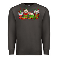 Smoke christmas coffee cups Premium Sweatshirt - OliviaCreatesArt