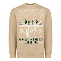 Mushroom Merry Christmas Heavyweight Sweatshirt - Bettercallsaul