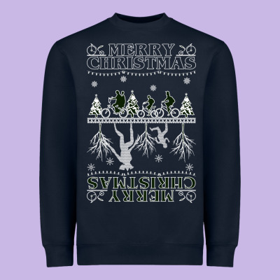 Merry Christmas Heavyweight Sweatshirt Designed By Bettercallsaul