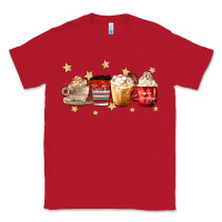 Red christmas coffee Classic Tee - MaliasSmallBusiness