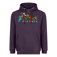 Plum western cowboy hat punchy Heavyweight Hoodie - OliviaCreatesArt