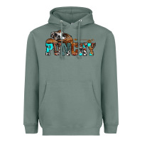 Sage western cowboy hat punchy Heavyweight Hoodie - OliviaCreatesArt