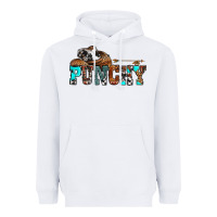 White western cowboy hat punchy Heavyweight Hoodie - OliviaCreatesArt