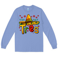 Colony Blue tres my third mexican birthday Long Sleeve Tee - Jasminsmagicworld