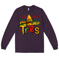 Plum tres my third mexican birthday Long Sleeve Tee - Jasminsmagicworld
