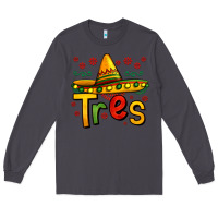 Smoke tres my third mexican birthday Long Sleeve Tee - Jasminsmagicworld