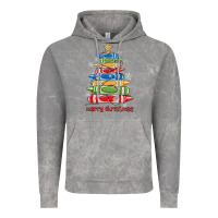 Cloud Rock crayons tree christmas Vintage Hoodie - MaliasSmallBusiness