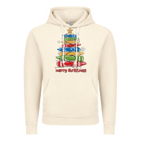 Vintage Artic crayons tree christmas Vintage Hoodie - MaliasSmallBusiness