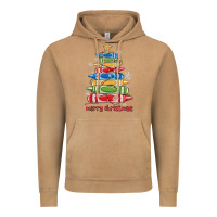 Vintage Camel crayons tree christmas Vintage Hoodie - MaliasSmallBusiness