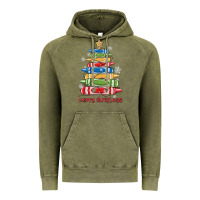 Vintage Olive crayons tree christmas Vintage Hoodie - MaliasSmallBusiness