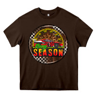 Chocolate Brown race coasters Heavy Core Tee - AdoDesignShop