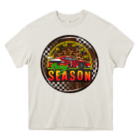 Cream race coasters Heavy Core Tee - AdoDesignShop