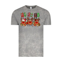Cloud Rock Ho ho ho Reindeer Vintage Tee - NancyCooperArtShop