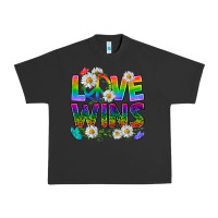 Pigment Black Pride LGBTQ+ Love Wins Urban Heavy Tee - BundleAndBundleShop