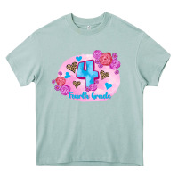 Arona back to school flowers fourth grade 3200x2400 Heavy Core Tee - AdoDesignShop
