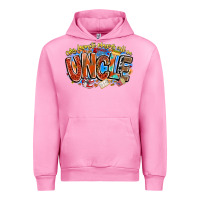 Fuchsia Pink my favorite players call me uncle basketball Urban Hoodie - CowhideDigitalArt