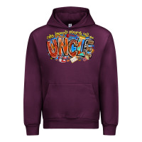 Mauve Wine my favorite players call me uncle basketball Urban Hoodie - CowhideDigitalArt