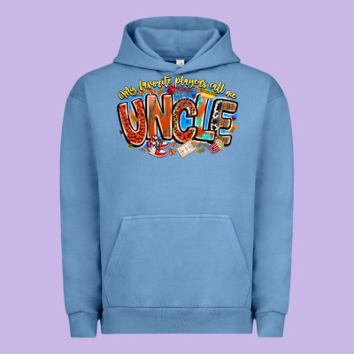 My Favorite Players Call Me Uncle Basketball Urban Hoodie Designed By Cowhidedigitalart