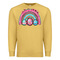 Antique Gold Easter eggs rainbow Premium Sweatshirt - OliviaCreatesArt