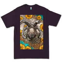 Plum Western Navajo Churro Sheep Premium Tee - LillyAllenDesigns