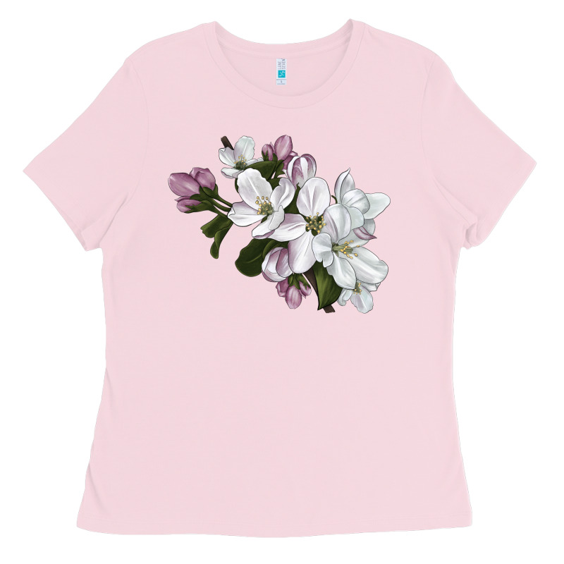 Apple Blossom Ladies Tee by LillyAllenDesigns | Teevron