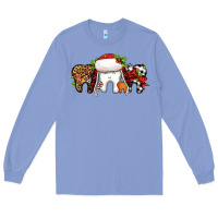 Colony Blue Christmas teeth dentist Long Sleeve Tee - Jasminsmagicworld