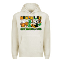 Oatmeal Heather fueled by beer and shenanigans Premium Hoodie - CowGirlArtShop