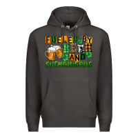 Smoke fueled by beer and shenanigans Premium Hoodie - CowGirlArtShop