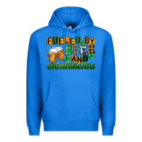 True Royal fueled by beer and shenanigans Premium Hoodie - CowGirlArtShop