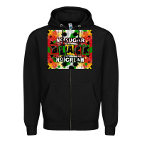 Black no sugar no cream black tumbler Zipper Hoodie - CowGirlArtShop