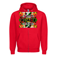 Red no sugar no cream black tumbler Zipper Hoodie - CowGirlArtShop