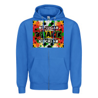 True Royal no sugar no cream black tumbler Zipper Hoodie - CowGirlArtShop