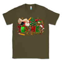 Army Green christmas  teacher Classic Tee - MaliasSmallBusiness