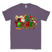 Lavender christmas  teacher Classic Tee - MaliasSmallBusiness