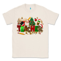 Natural christmas  teacher Classic Tee - MaliasSmallBusiness