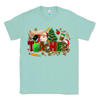 Seafoam christmas  teacher Classic Tee - MaliasSmallBusiness