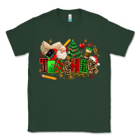 Sports Green christmas  teacher Classic Tee - MaliasSmallBusiness
