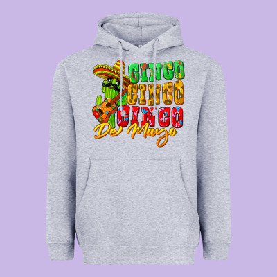 Cinco Cinco De Mayo Heavyweight Hoodie Designed By Fadigitalartstudio