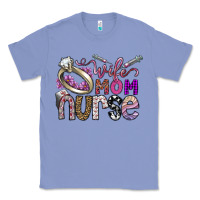Colony Blue wife mom nurse Classic Tee - SublimationCraftShop
