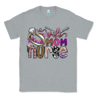Heather Grey wife mom nurse Classic Tee - SublimationCraftShop