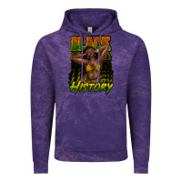 Cloud Purple black history afro woman Vintage Hoodie - NancyCooperArtShop