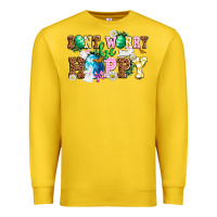 Lemon Easter Day Don't worry be hoppy Premium Sweatshirt - OliviaCreatesArt