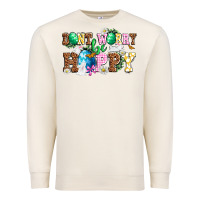Sandshell Easter Day Don't worry be hoppy Premium Sweatshirt - OliviaCreatesArt