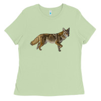 Matcha coyote Ladies Tee - LillyAllenDesigns