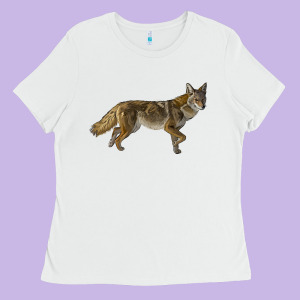 Coyote Ladies Tee Designed By Lillyallendesigns
