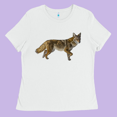 Coyote Ladies Tee Designed By Lillyallendesigns