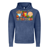 Vintage Denim 'tis the season Vintage Hoodie - MaliasSmallBusiness