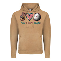 Vintage Camel Peace Love Volleyball Vintage Hoodie - Jasminsmagicworld