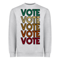 Heather Grey VOTE Heavyweight Sweatshirt - Bettercallsaul