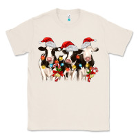 Natural christmas three cows Classic Tee - MaliasSmallBusiness